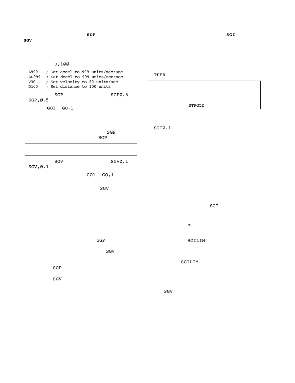 Parker Hannifin SERVO CONTROLLER OEM6250 User Manual | Page 48 / 61