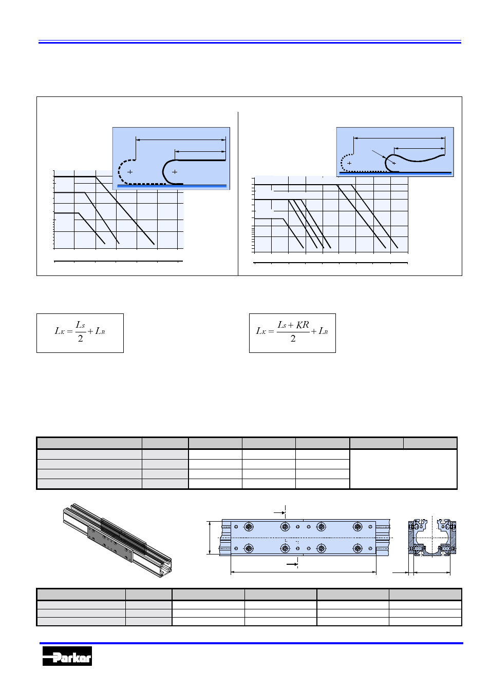 Accessories for hle and hlez, Longitudinal flange connection set (option v), Automation | Determining the chain length | Parker Hannifin 192-510011N7 User Manual | Page 30 / 36