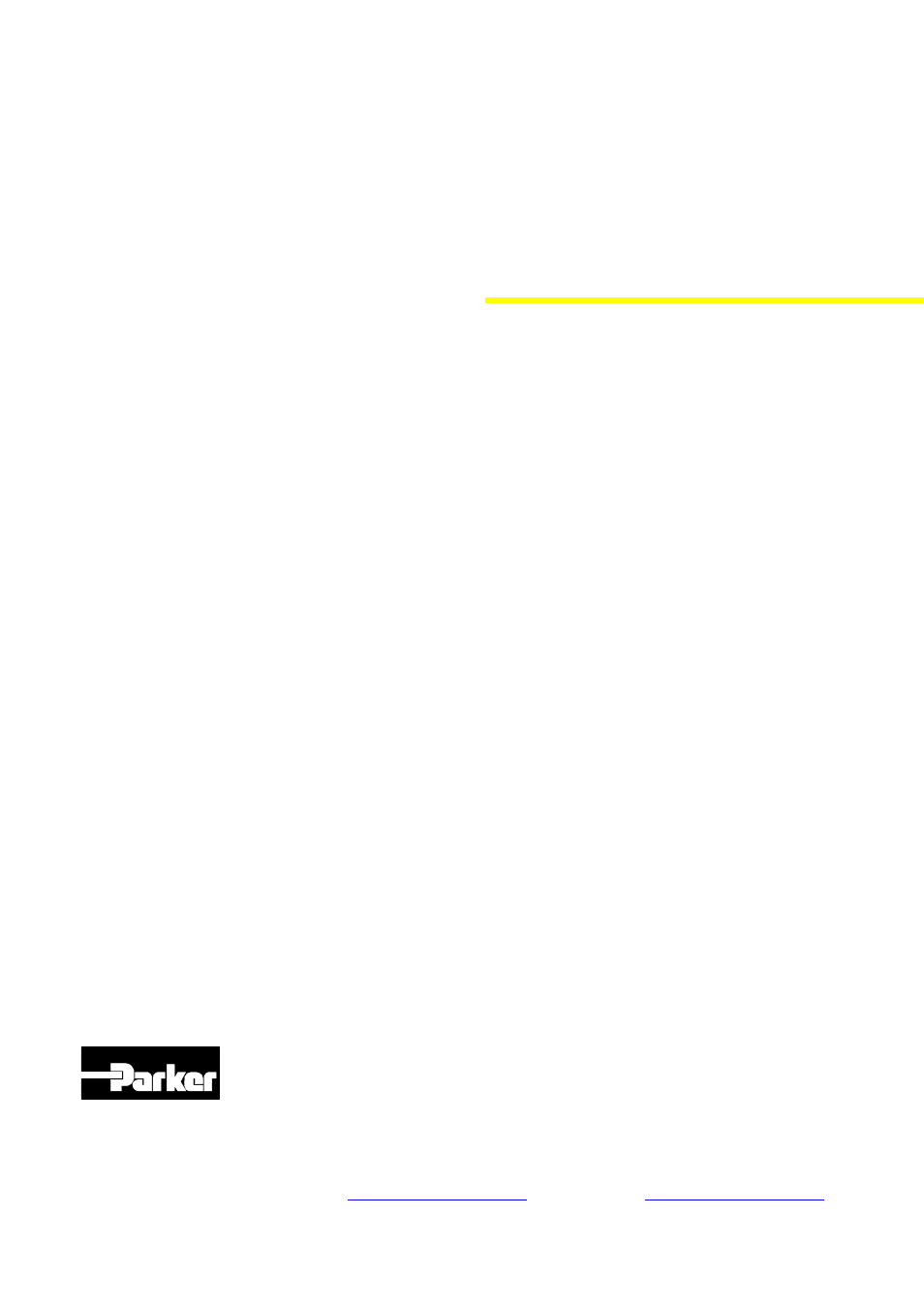 Parker Hannifin 192-510011N7 User Manual | Page 36 / 36