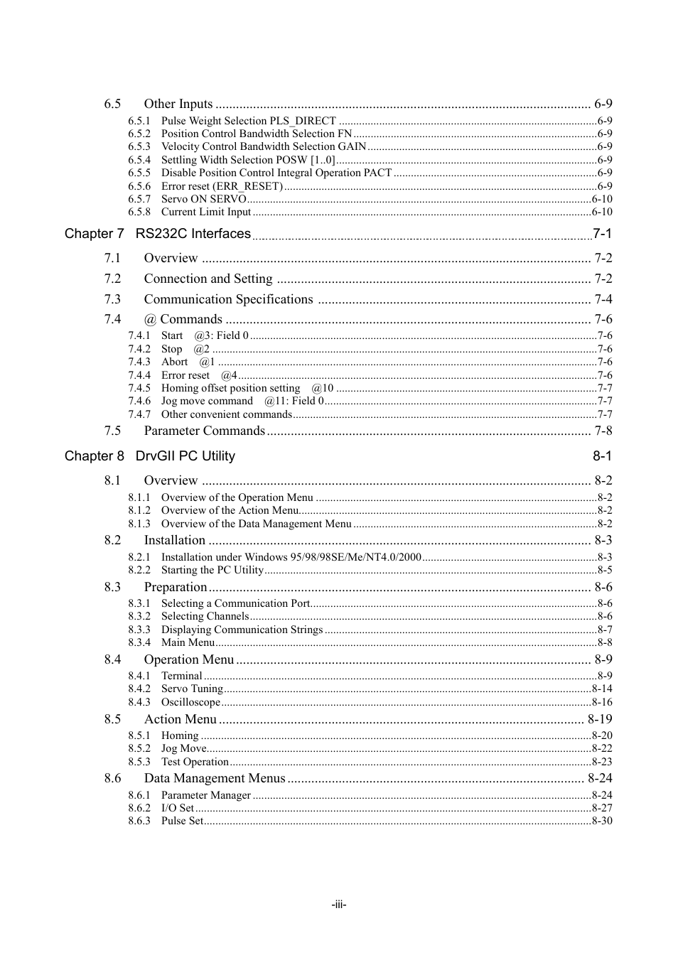 Parker Hannifin Dynaserv G2 User Manual | Page 10 / 189