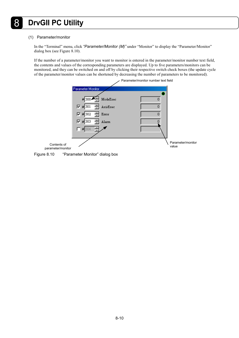 Drvgii pc utility | Parker Hannifin Dynaserv G2 User Manual | Page 102 / 189