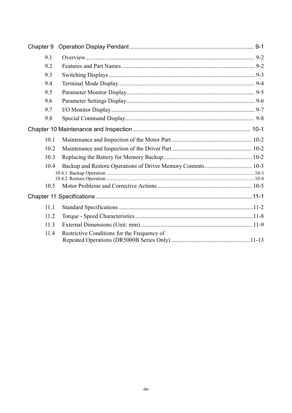 Parker Hannifin Dynaserv G2 User Manual | Page 11 / 189