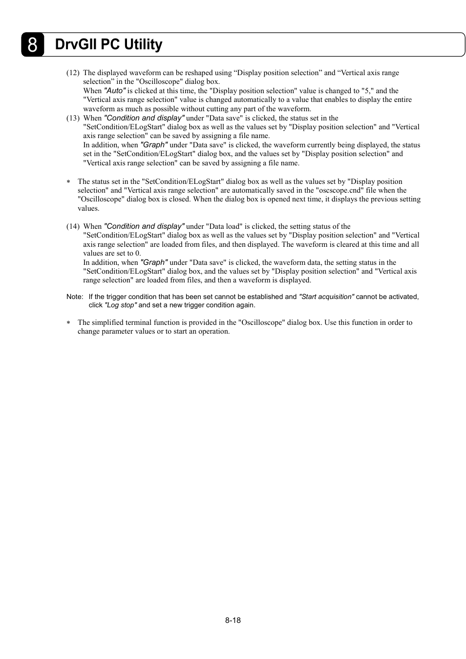 Drvgii pc utility | Parker Hannifin Dynaserv G2 User Manual | Page 110 / 189