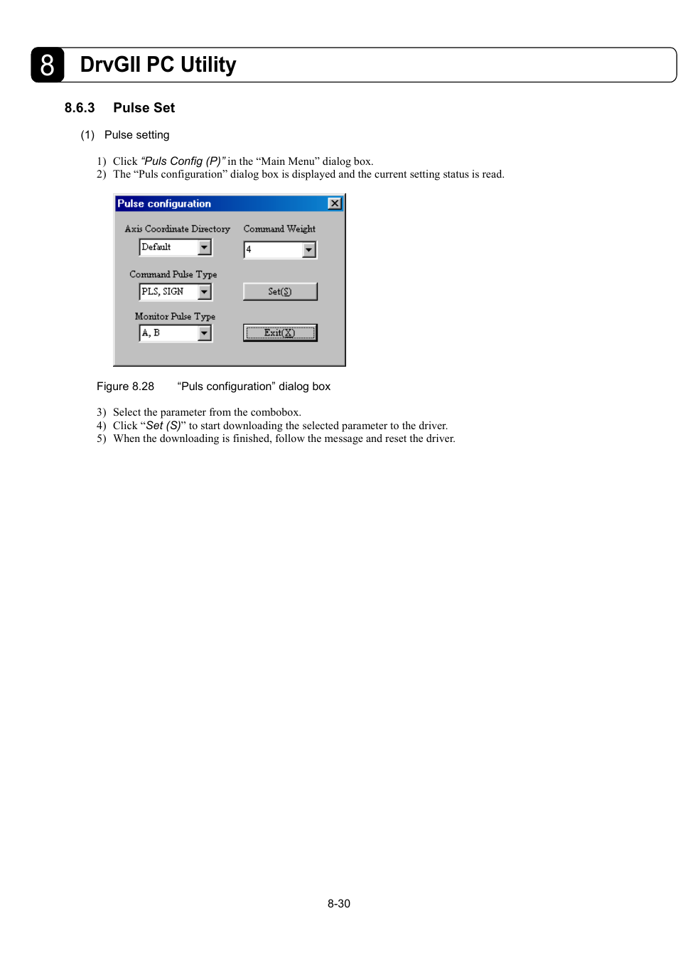 Drvgii pc utility | Parker Hannifin Dynaserv G2 User Manual | Page 122 / 189