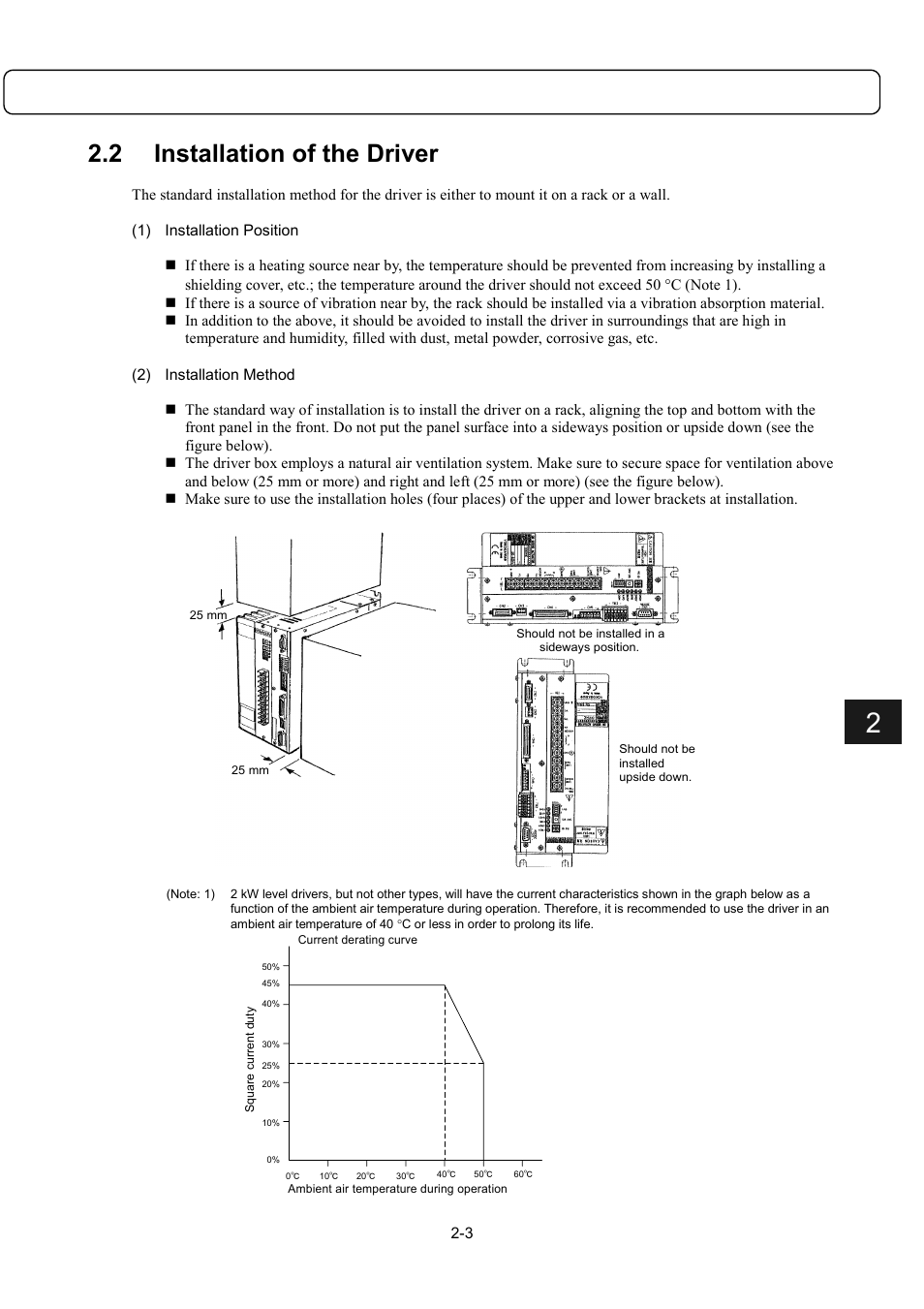 2installation of the driver, 2 installation of the driver | Parker Hannifin Dynaserv G2 User Manual | Page 24 / 189