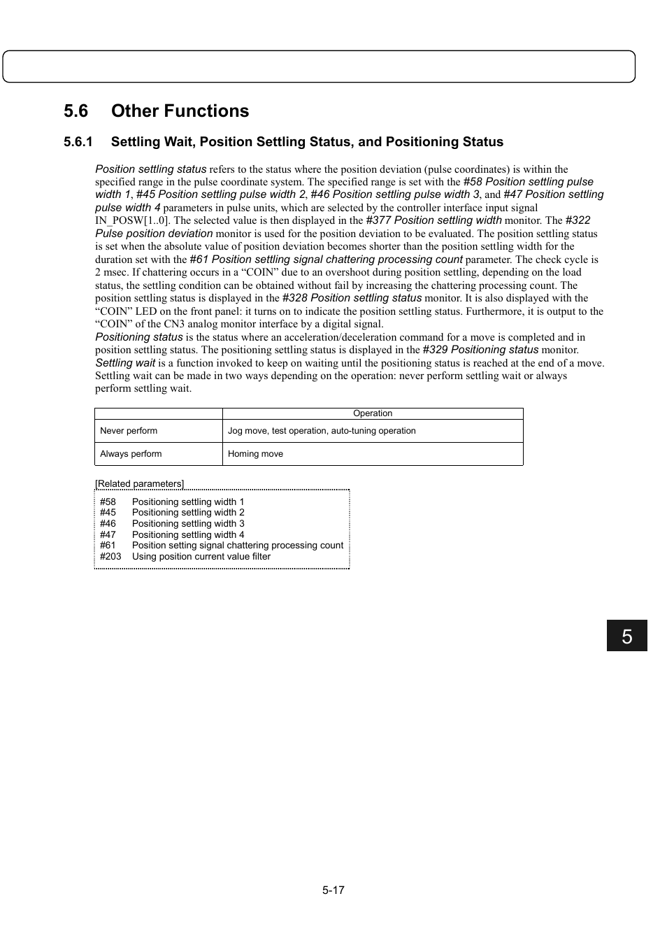 6 other functions | Parker Hannifin Dynaserv G2 User Manual | Page 71 / 189