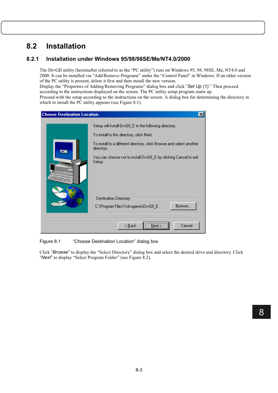 2 installation | Parker Hannifin Dynaserv G2 User Manual | Page 95 / 189