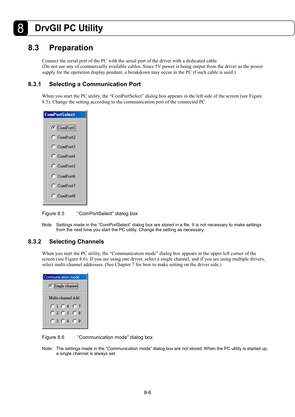 Drvgii pc utility, 3 preparation | Parker Hannifin Dynaserv G2 User Manual | Page 98 / 189
