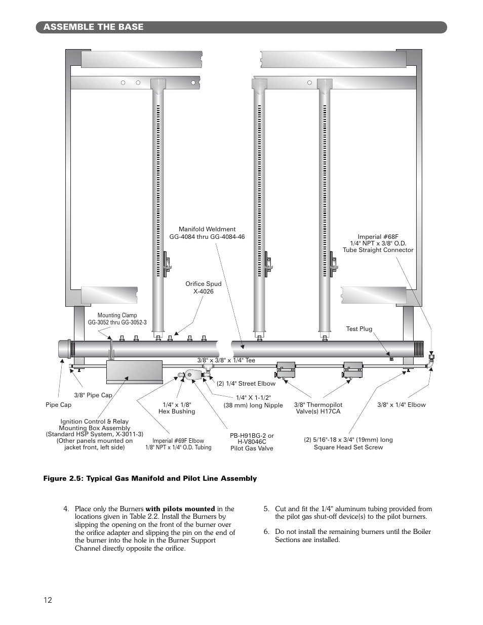 Assemble the base | PB Heat 211A User Manual | Page 14 / 59