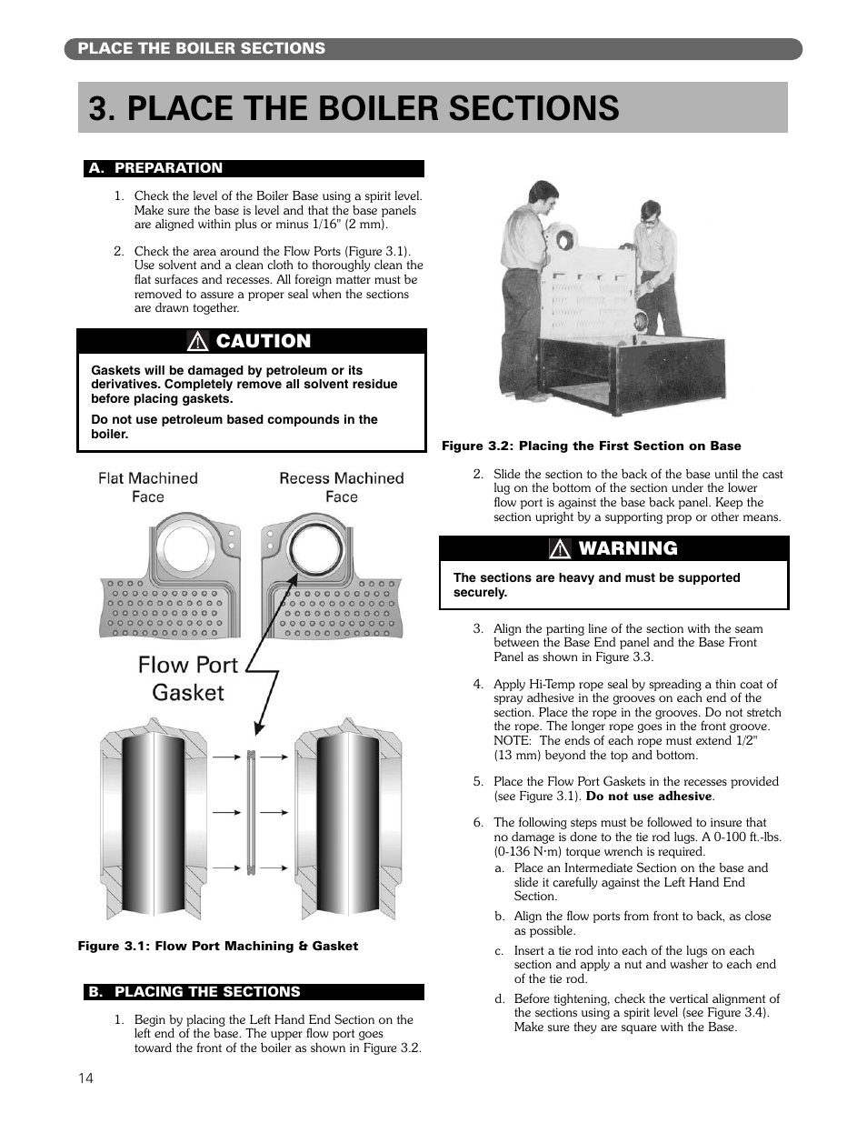 Caution, Warning | PB Heat 211A User Manual | Page 16 / 59