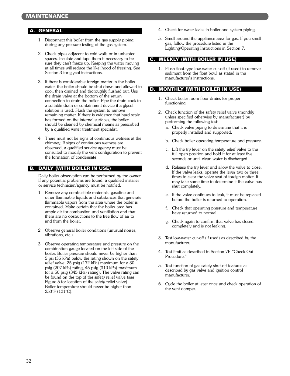 PB Heat MI/MIH series User Manual | Page 34 / 43