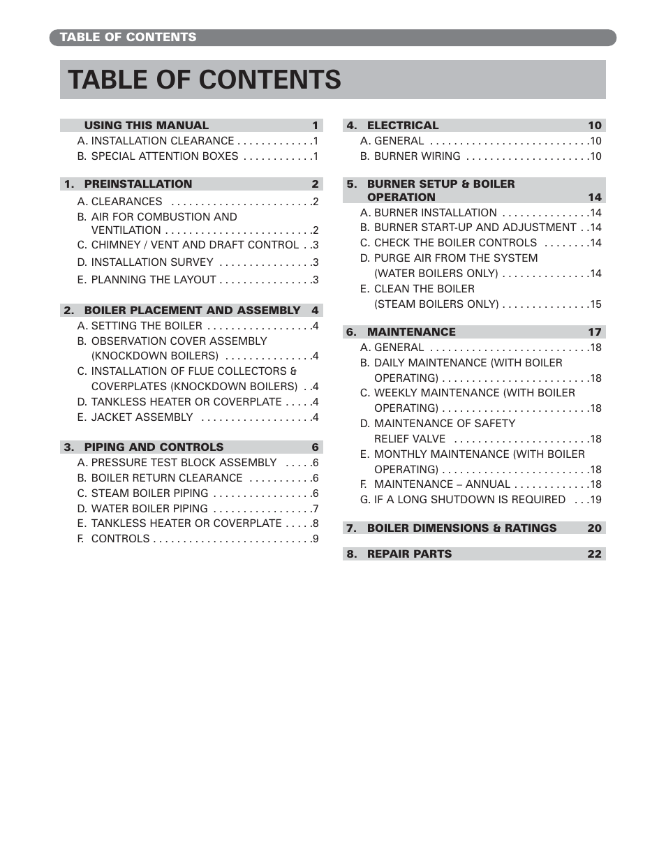 PB Heat EC Series User Manual | Page 2 / 27