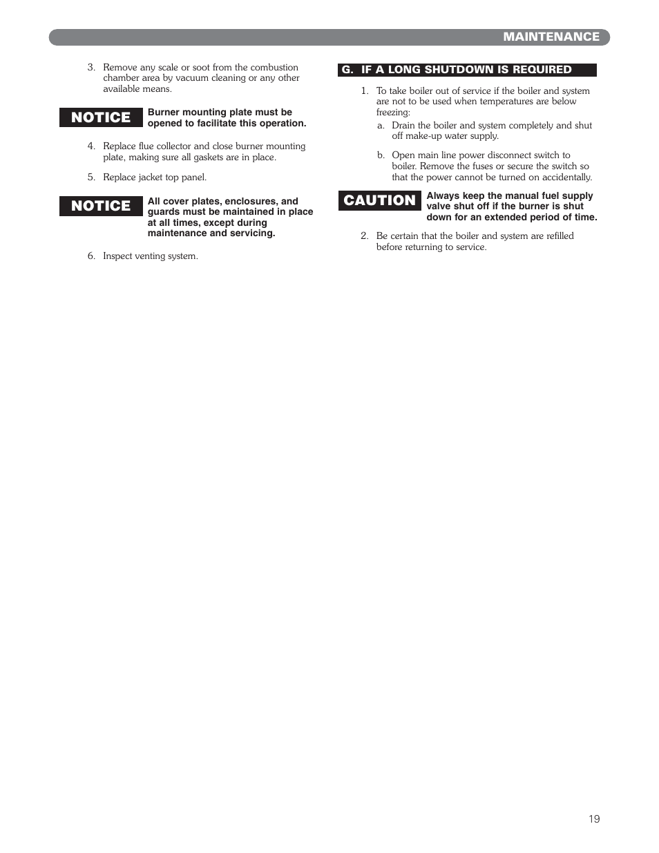 Caution, Notice | PB Heat EC Series User Manual | Page 21 / 27