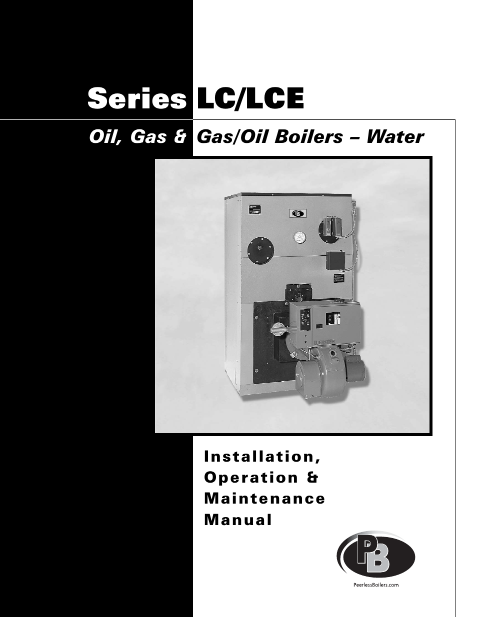 PB Heat Gas/Oil Boilers User Manual | 55 pages