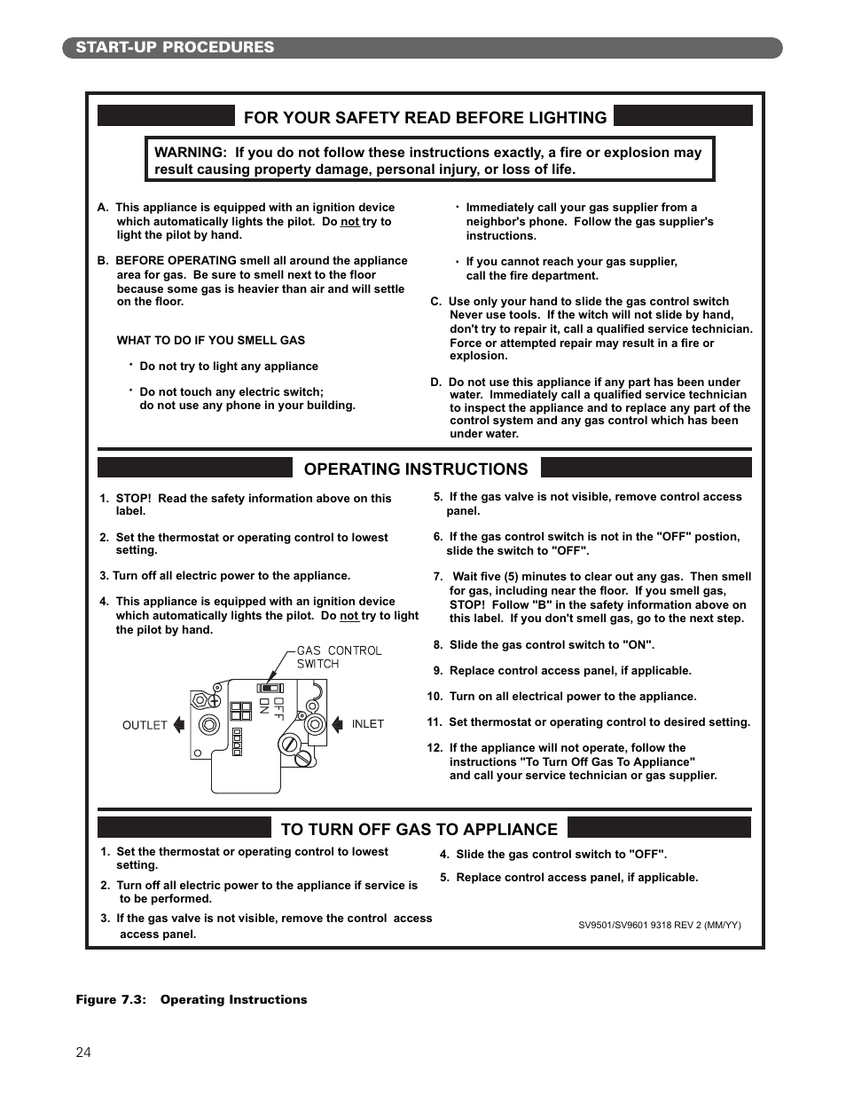 For your safety read before lighting | PB Heat DE User Manual | Page 26 / 43