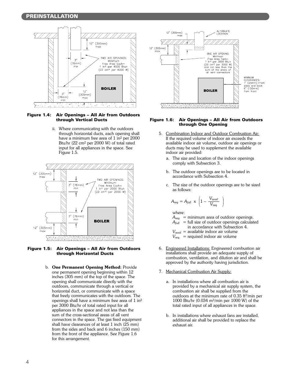 Preinstallation | PB Heat DE User Manual | Page 6 / 43