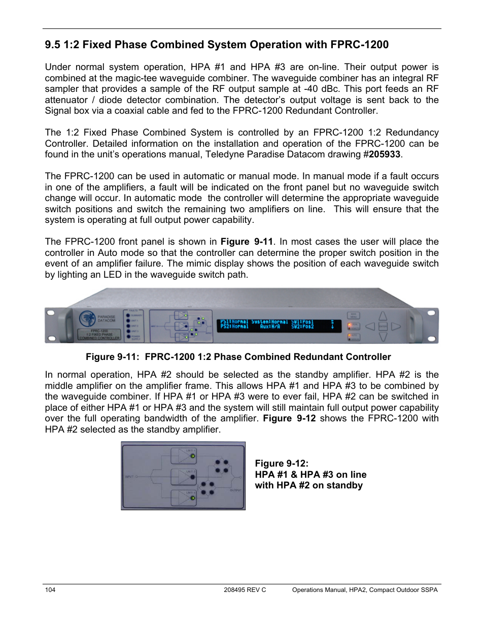 Paradise 205486 REV F User Manual | Page 104 / 142