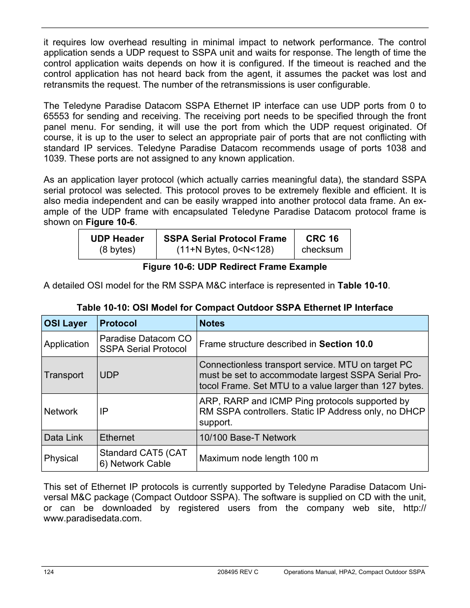 Paradise 205486 REV F User Manual | Page 124 / 142