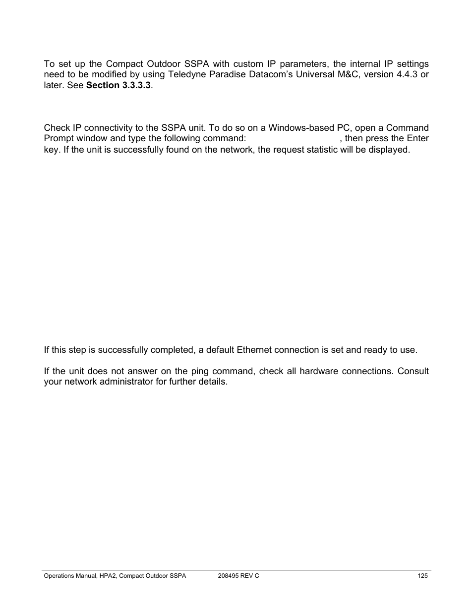 Paradise 205486 REV F User Manual | Page 125 / 142