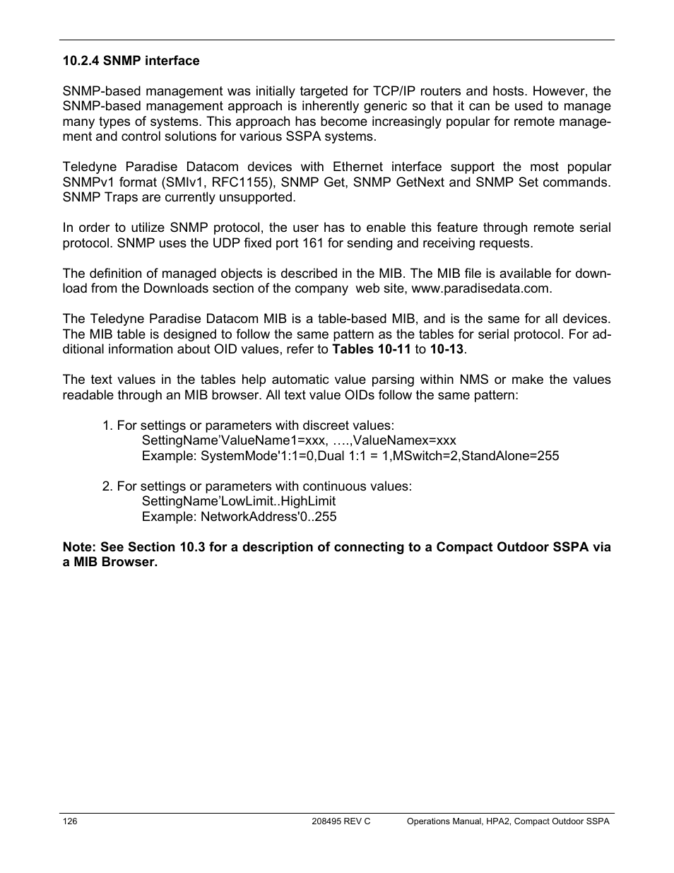 Paradise 205486 REV F User Manual | Page 126 / 142