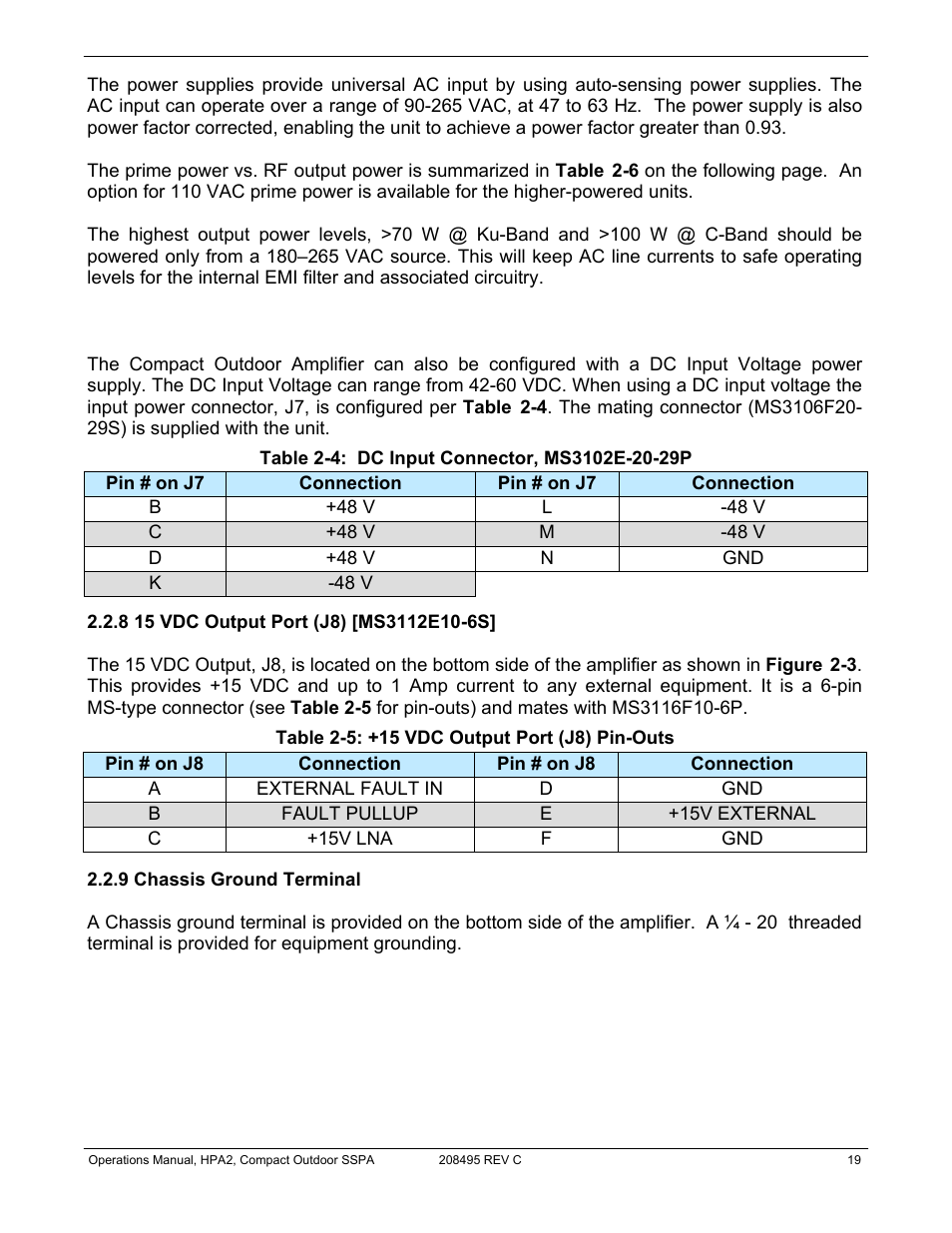 Paradise 205486 REV F User Manual | Page 19 / 142