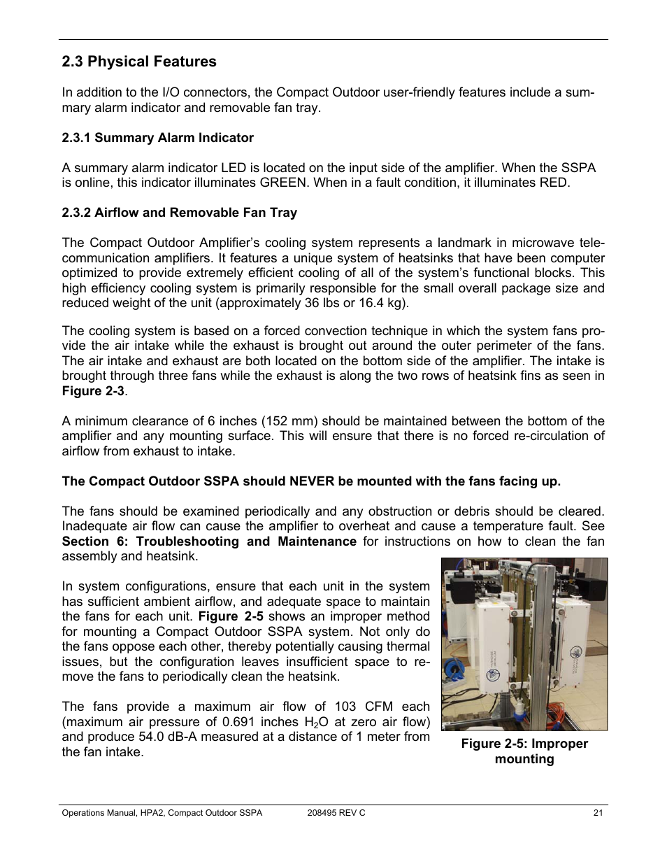3 physical features | Paradise 205486 REV F User Manual | Page 21 / 142