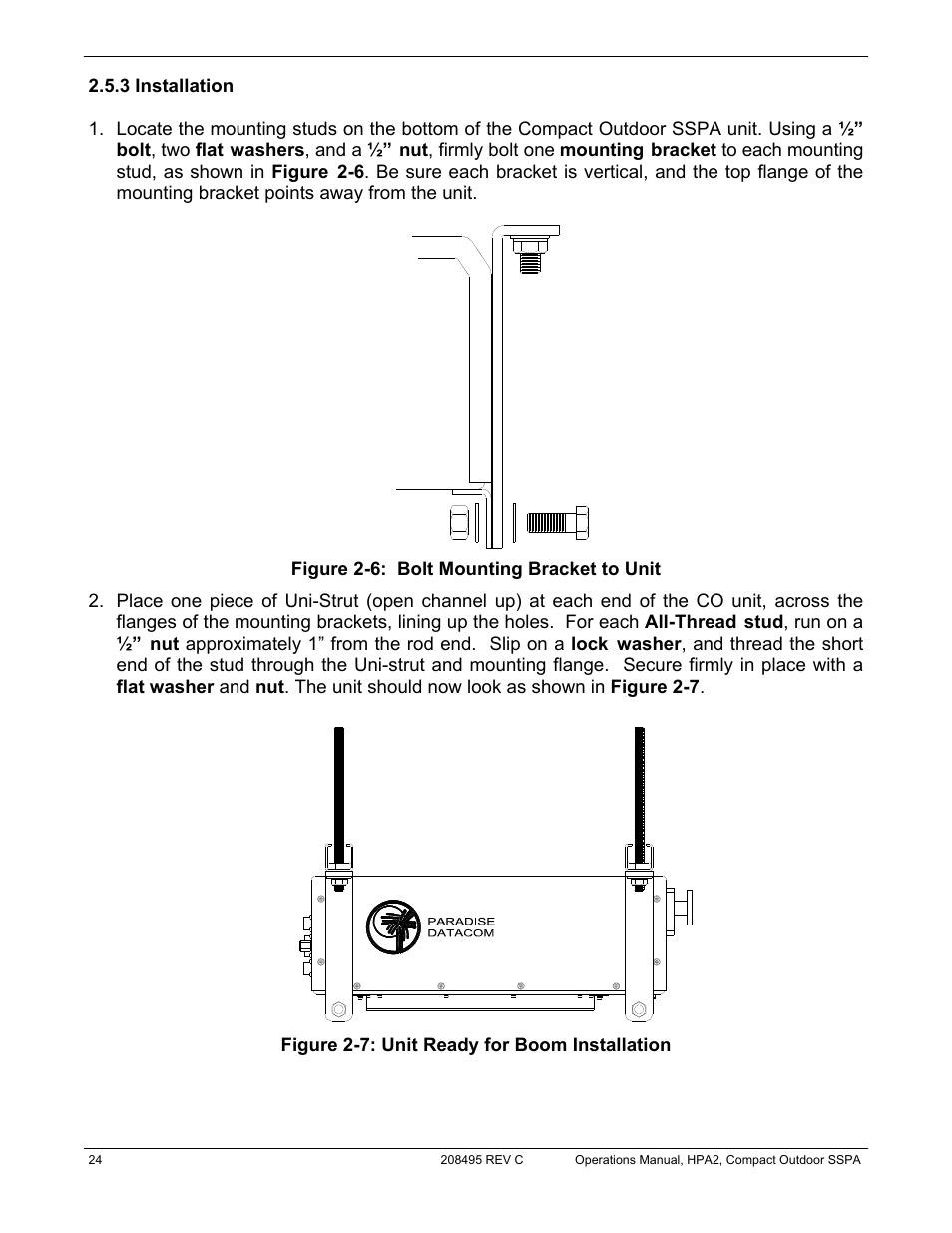 Paradise 205486 REV F User Manual | Page 24 / 142
