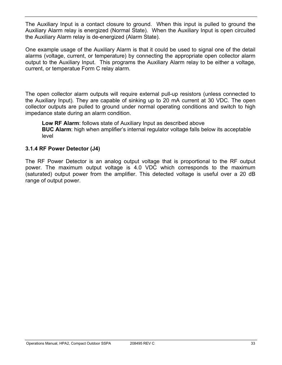Paradise 205486 REV F User Manual | Page 33 / 142