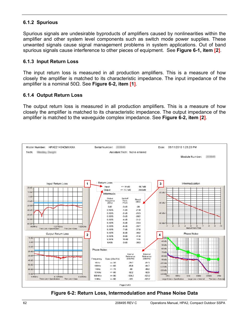 Paradise 205486 REV F User Manual | Page 62 / 142