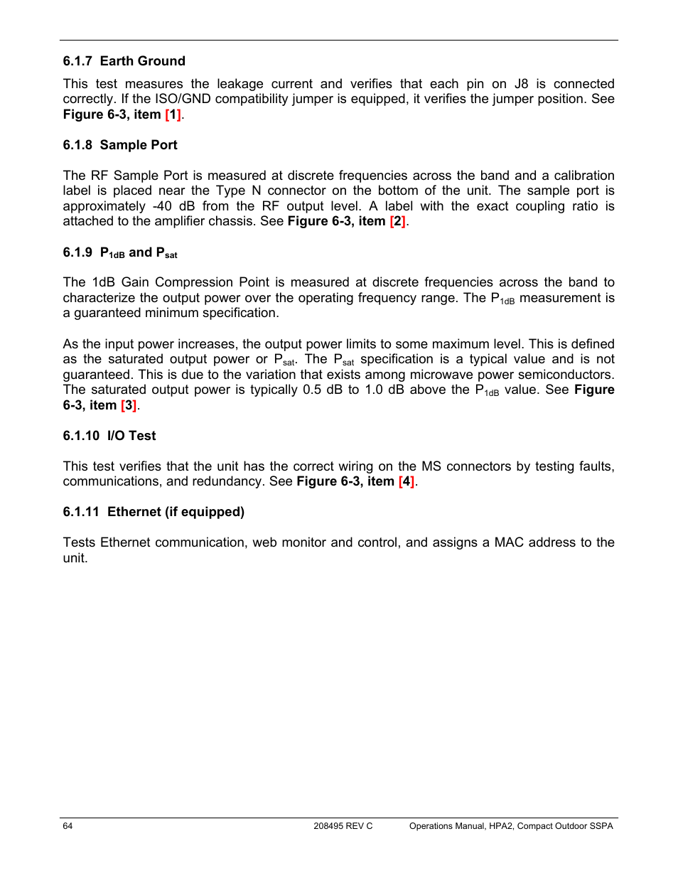 Paradise 205486 REV F User Manual | Page 64 / 142