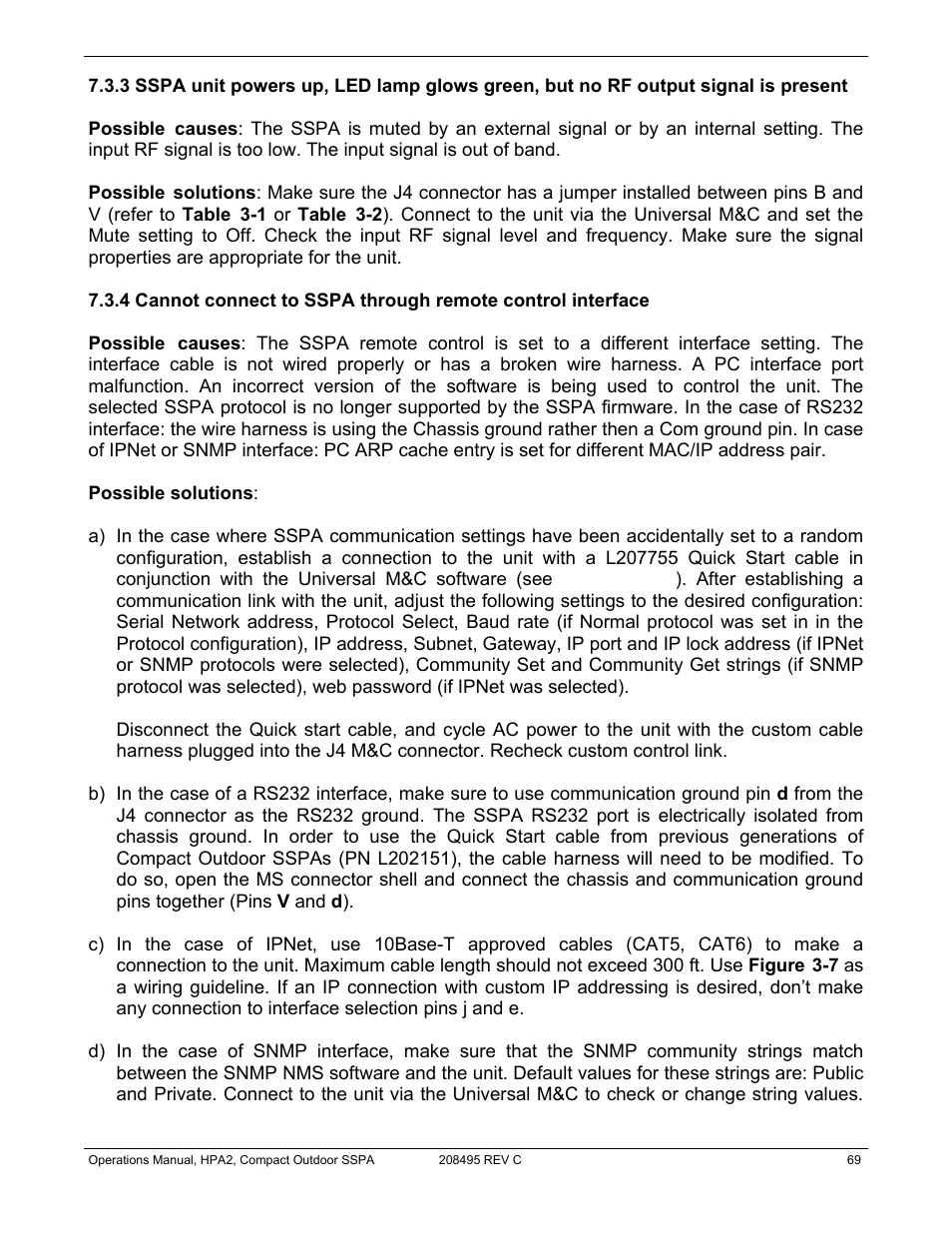 Paradise 205486 REV F User Manual | Page 69 / 142