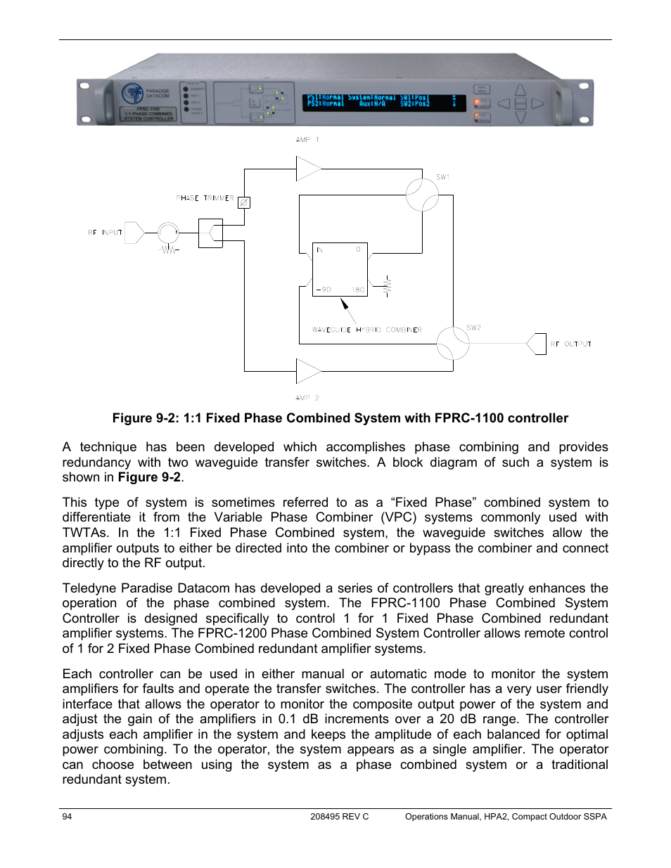 Paradise 205486 REV F User Manual | Page 94 / 142