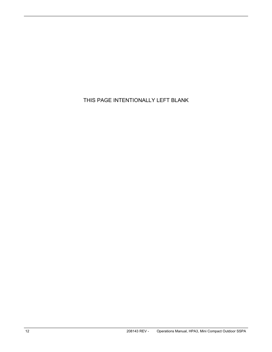 This page intentionally left blank | Paradise RA 5785 User Manual | Page 12 / 82