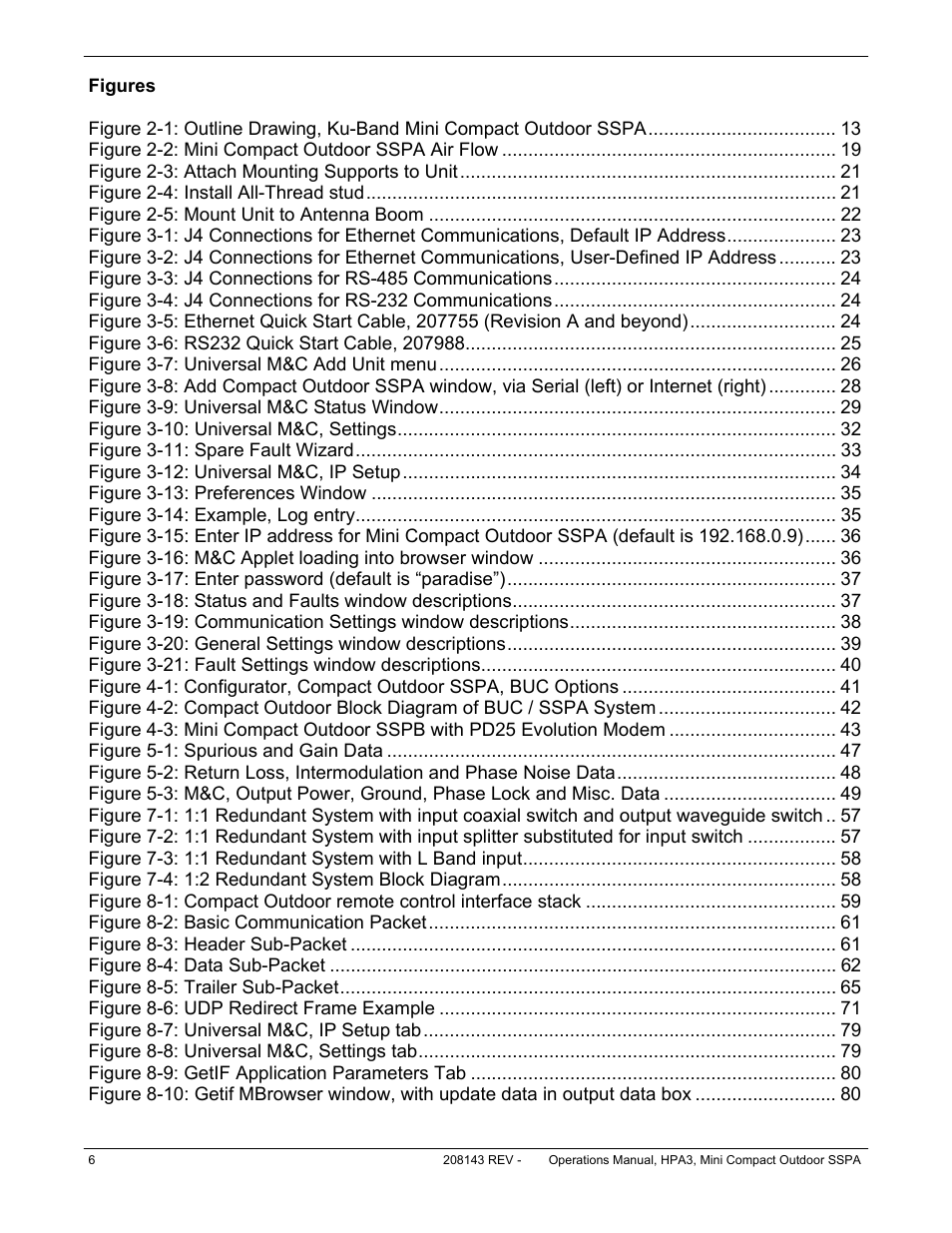 Paradise RA 5785 User Manual | Page 6 / 82