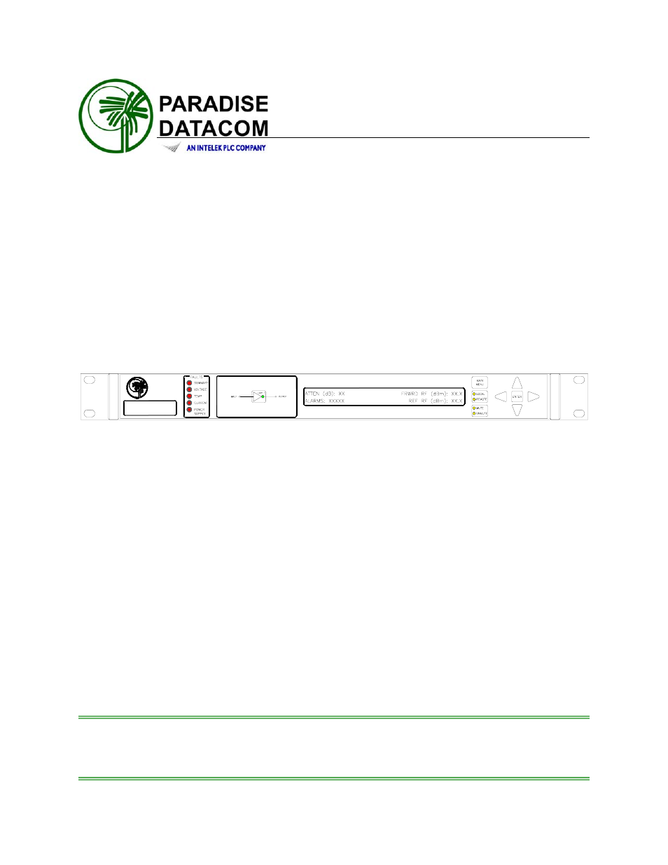 Paradise RCP2-1000 User Manual | 48 pages