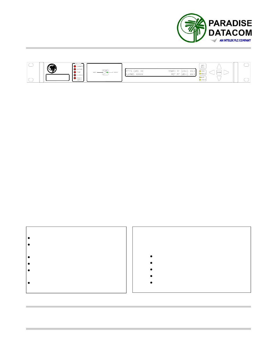 Paradise RCP2-1000 User Manual | Page 45 / 48