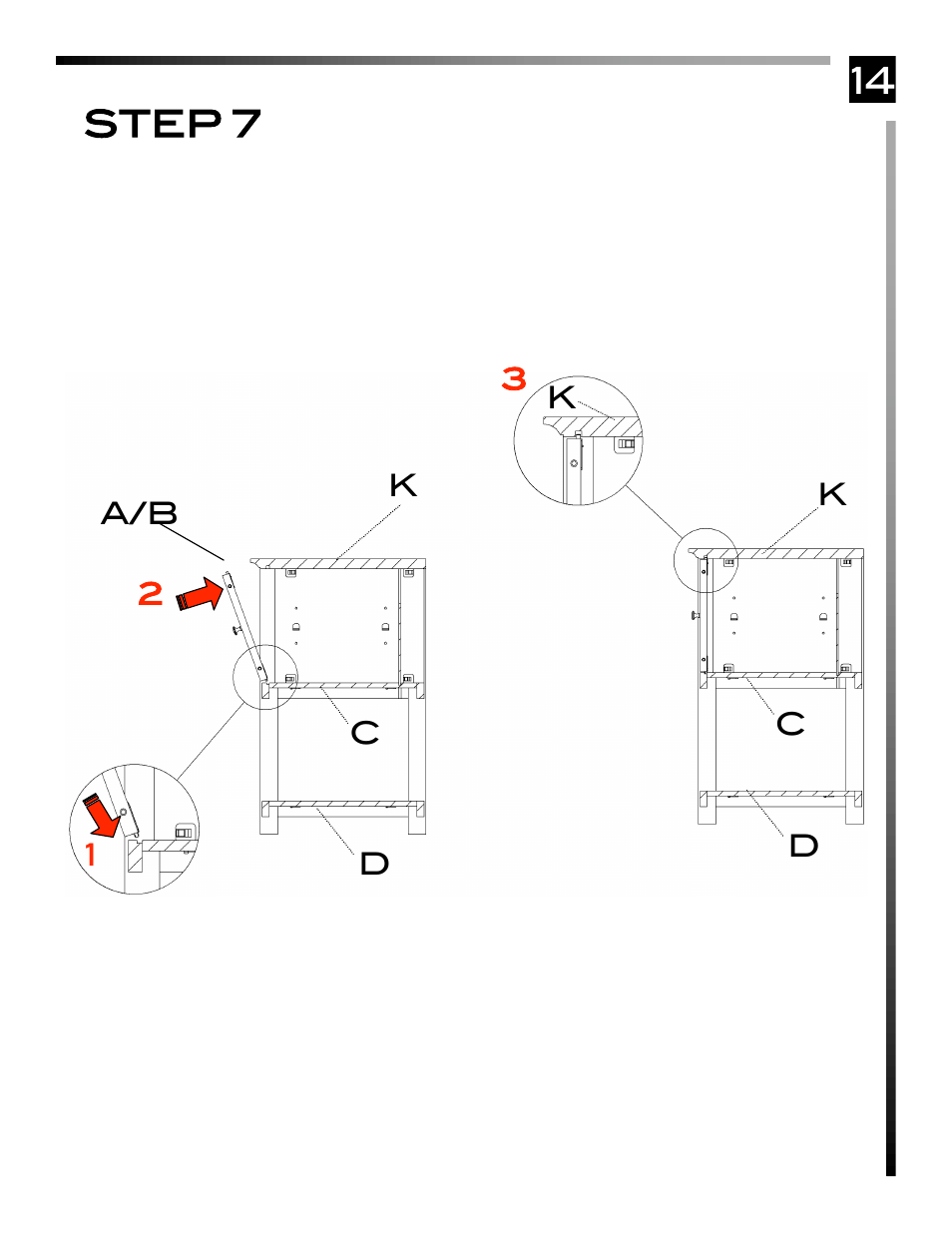 14 step 7 | Pinnacle Design TV63003 User Manual | Page 15 / 17