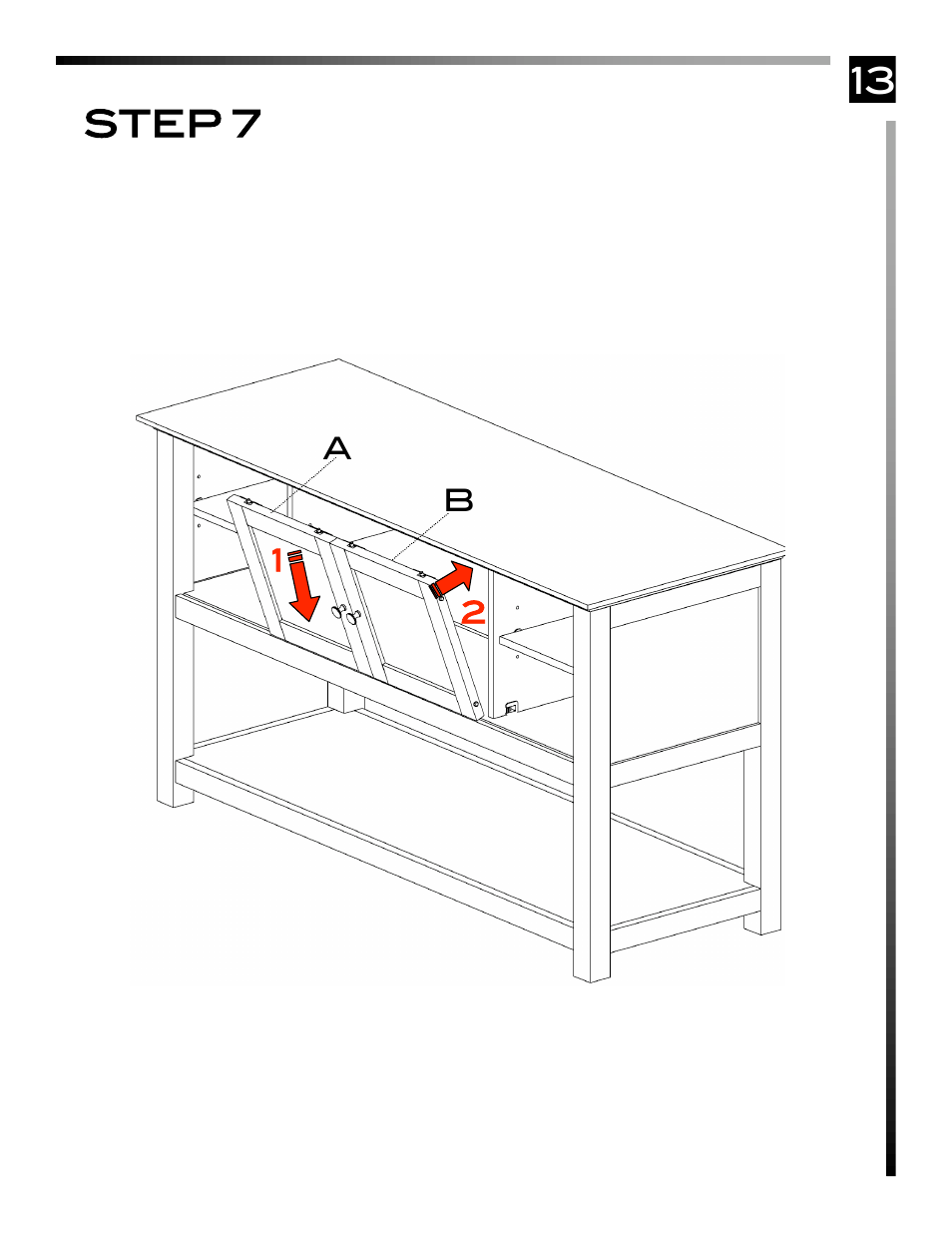 13 step 7 | Pinnacle Design TV33003 User Manual | Page 14 / 17