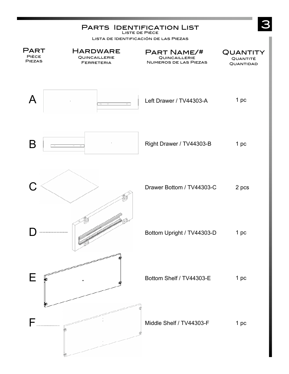 Pinnacle Design TV44303 User Manual | Page 4 / 12
