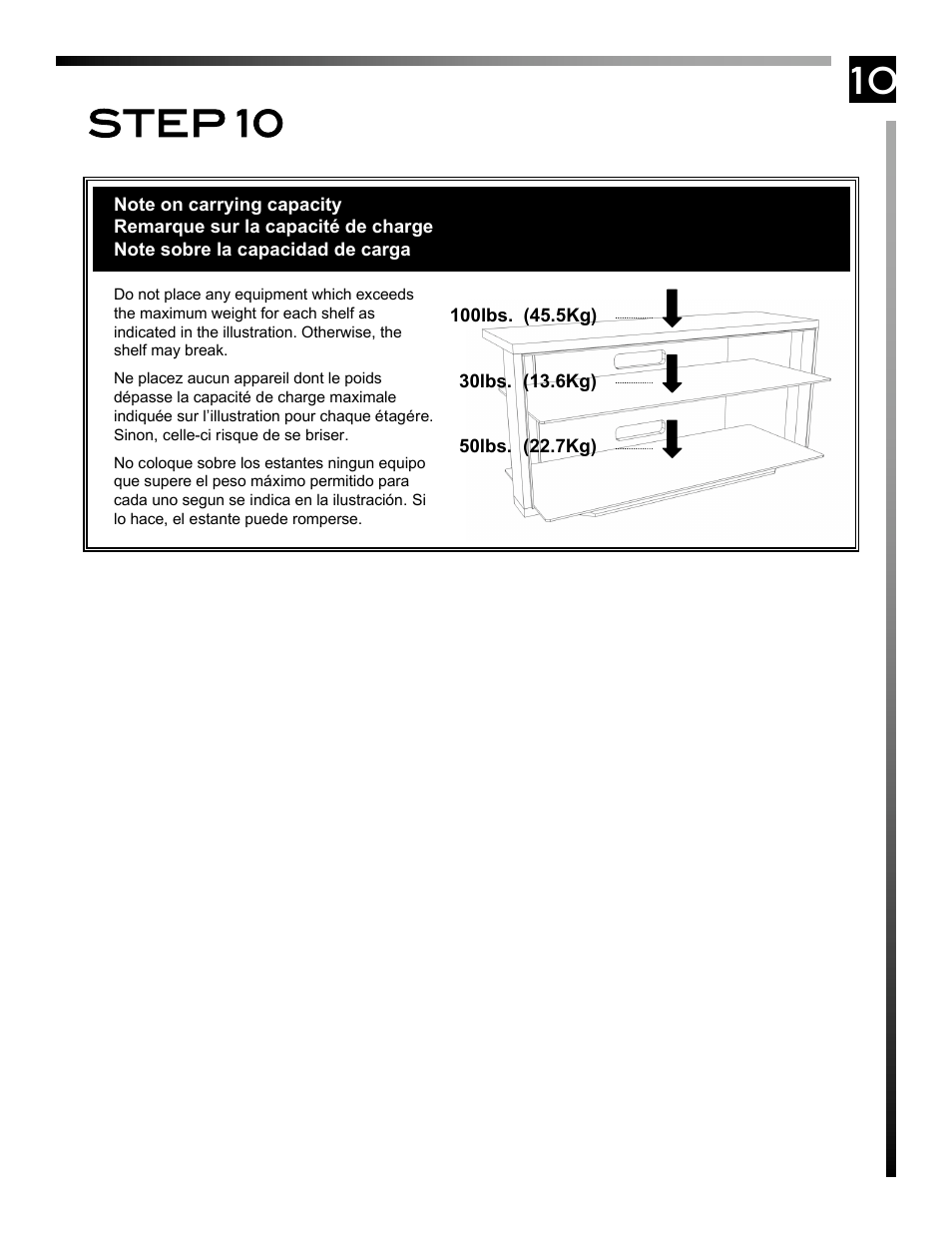 10 step 10 | Pinnacle Design TR4676FL User Manual | Page 11 / 11