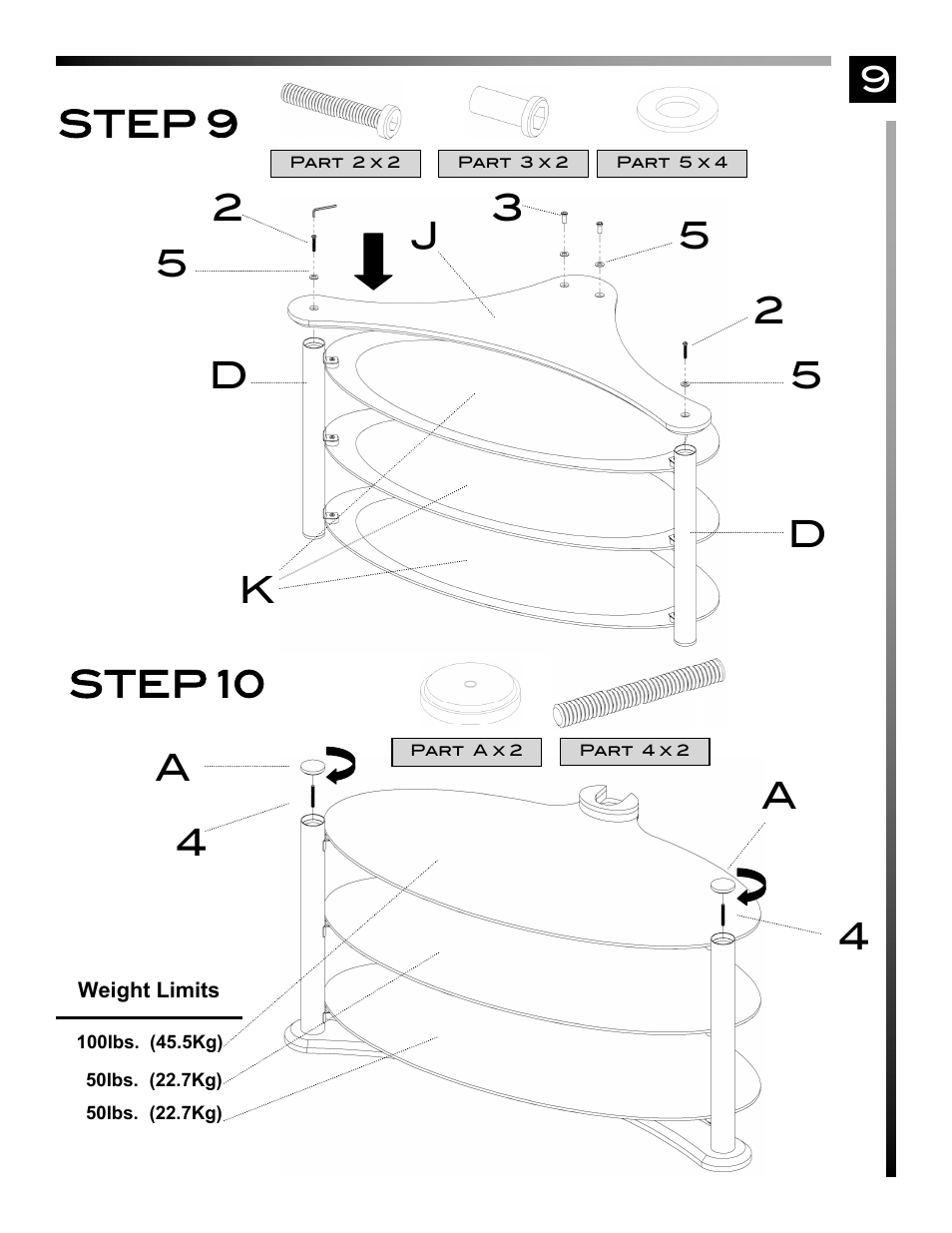 Step 9, Step 10 a a 4 4 | Pinnacle Design TV50201 User Manual | Page 10 / 10