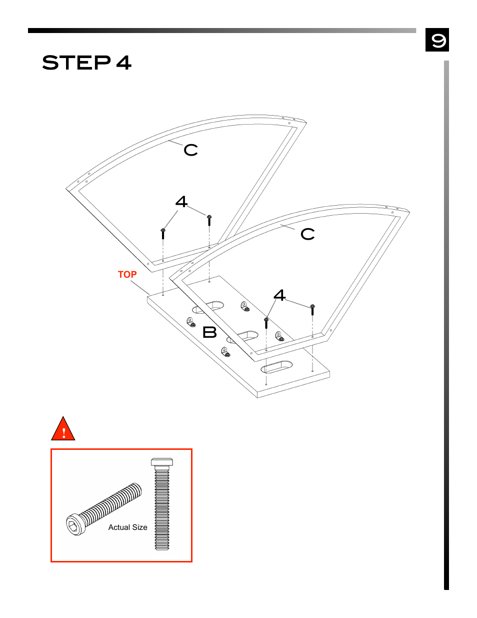 9step 4 | Pinnacle Design TV29501 User Manual | Page 10 / 17