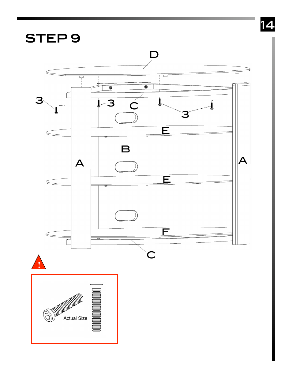 14 step 9 | Pinnacle Design TV29501 User Manual | Page 15 / 17