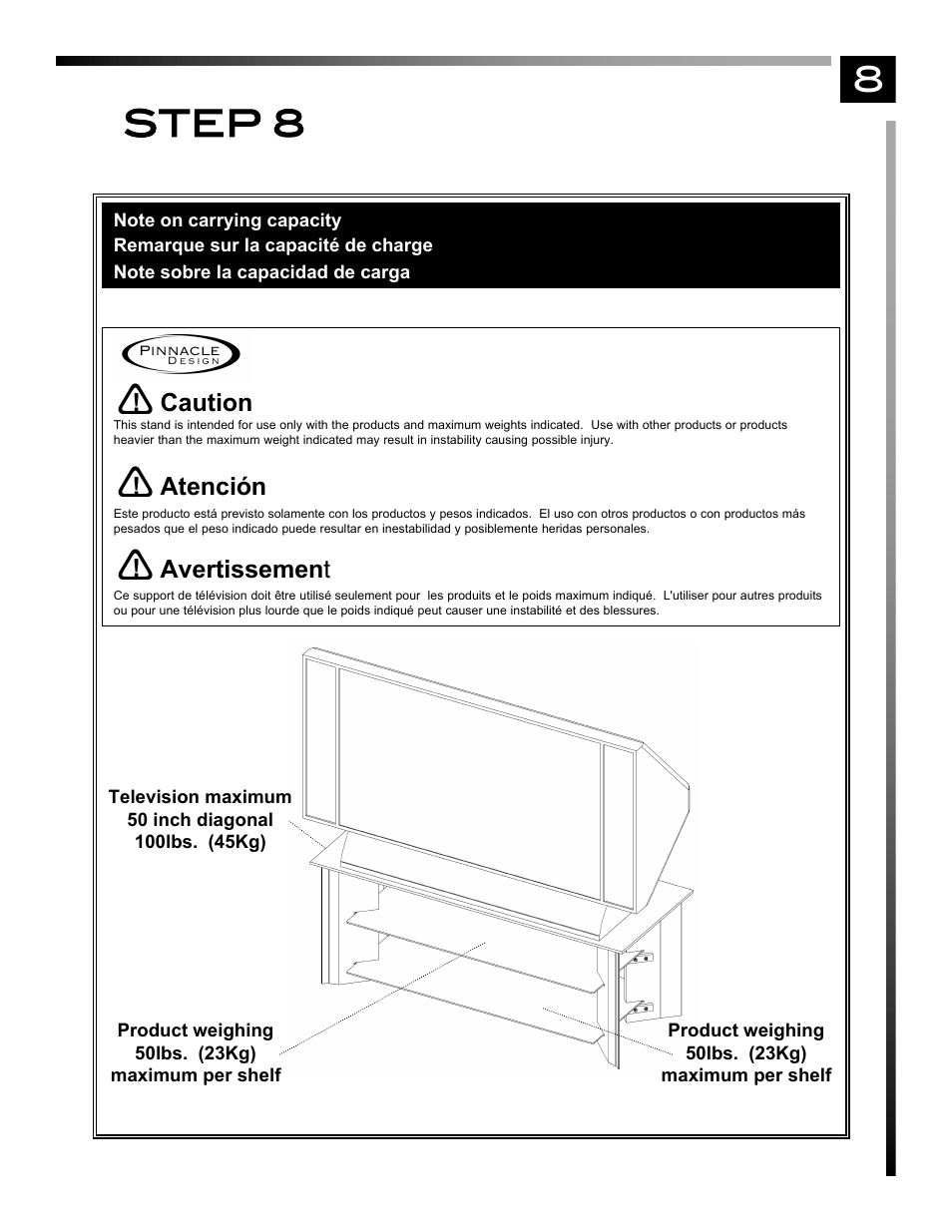 Step 8 | Pinnacle Design TV46101 User Manual | Page 9 / 9