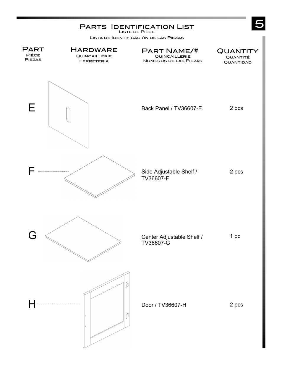 Pinnacle Design TV36607 User Manual | Page 6 / 20