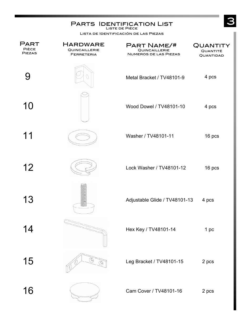 Pinnacle Design TV48101 User Manual | Page 4 / 14