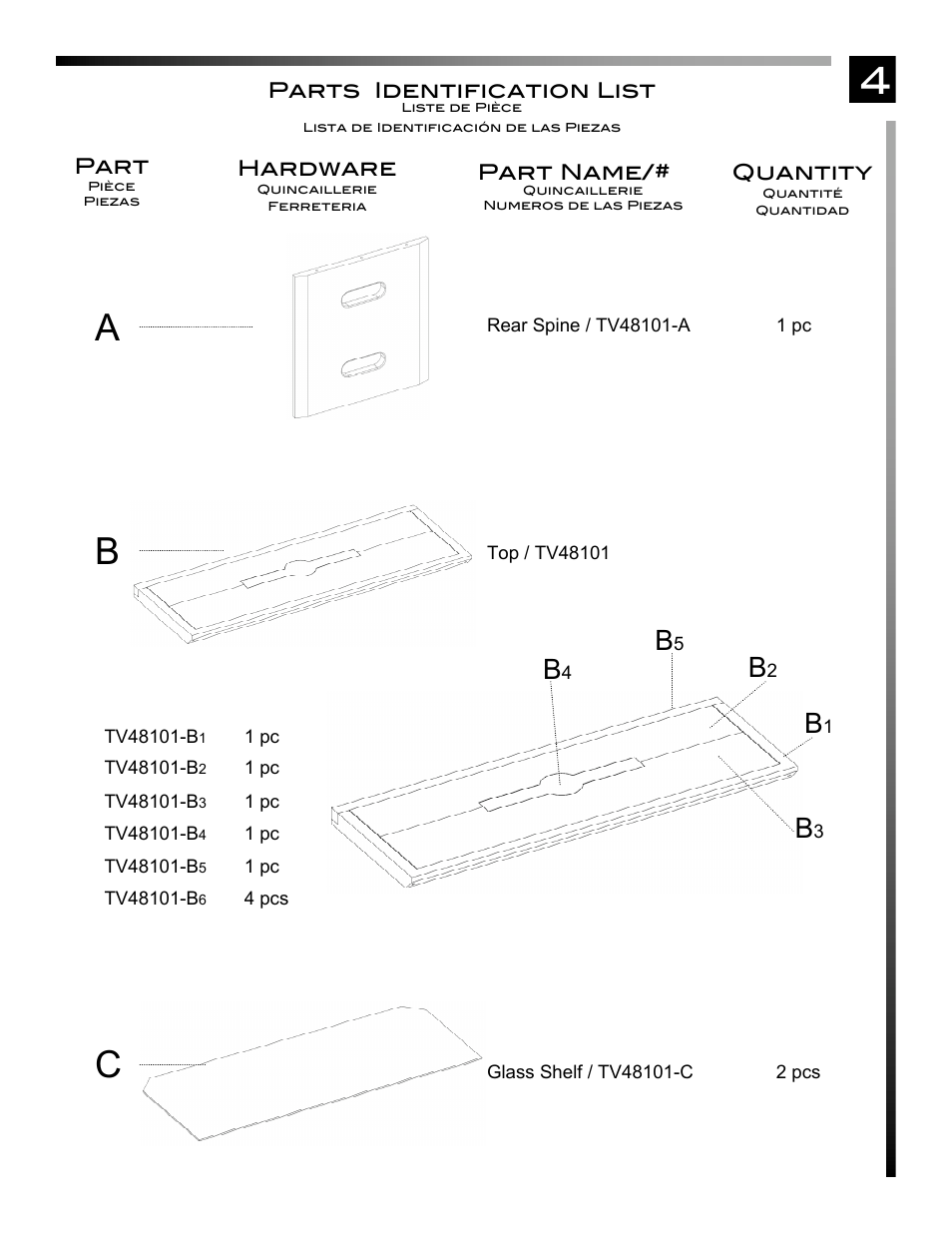 Pinnacle Design TV48101 User Manual | Page 5 / 14
