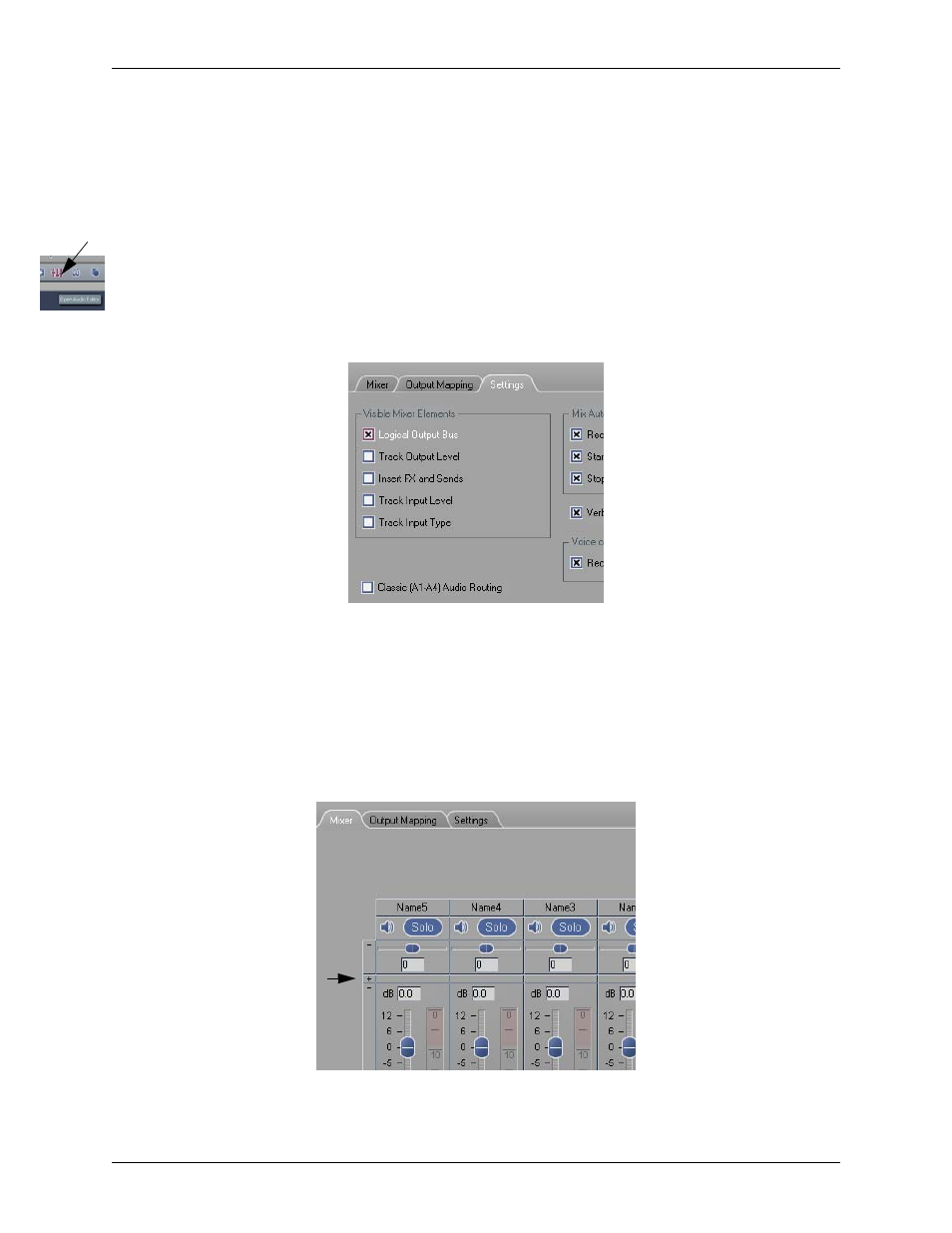 Audio settings for blue | Pinnacle Design Pinnacle Systems Media Stream Media Gateway 37T100105 User Manual | Page 31 / 80