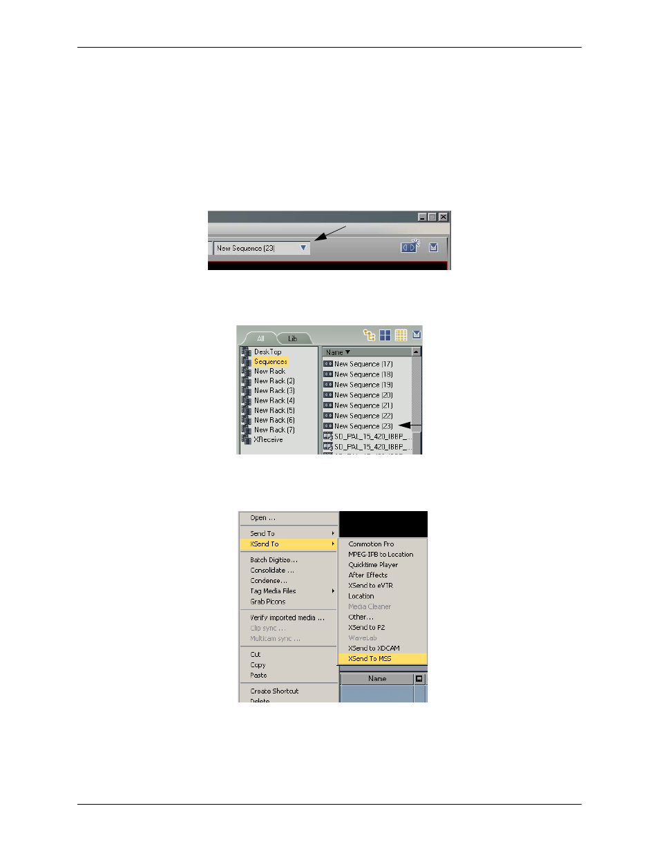 Using xsend | Pinnacle Design Pinnacle Systems Media Stream Media Gateway 37T100105 User Manual | Page 58 / 80