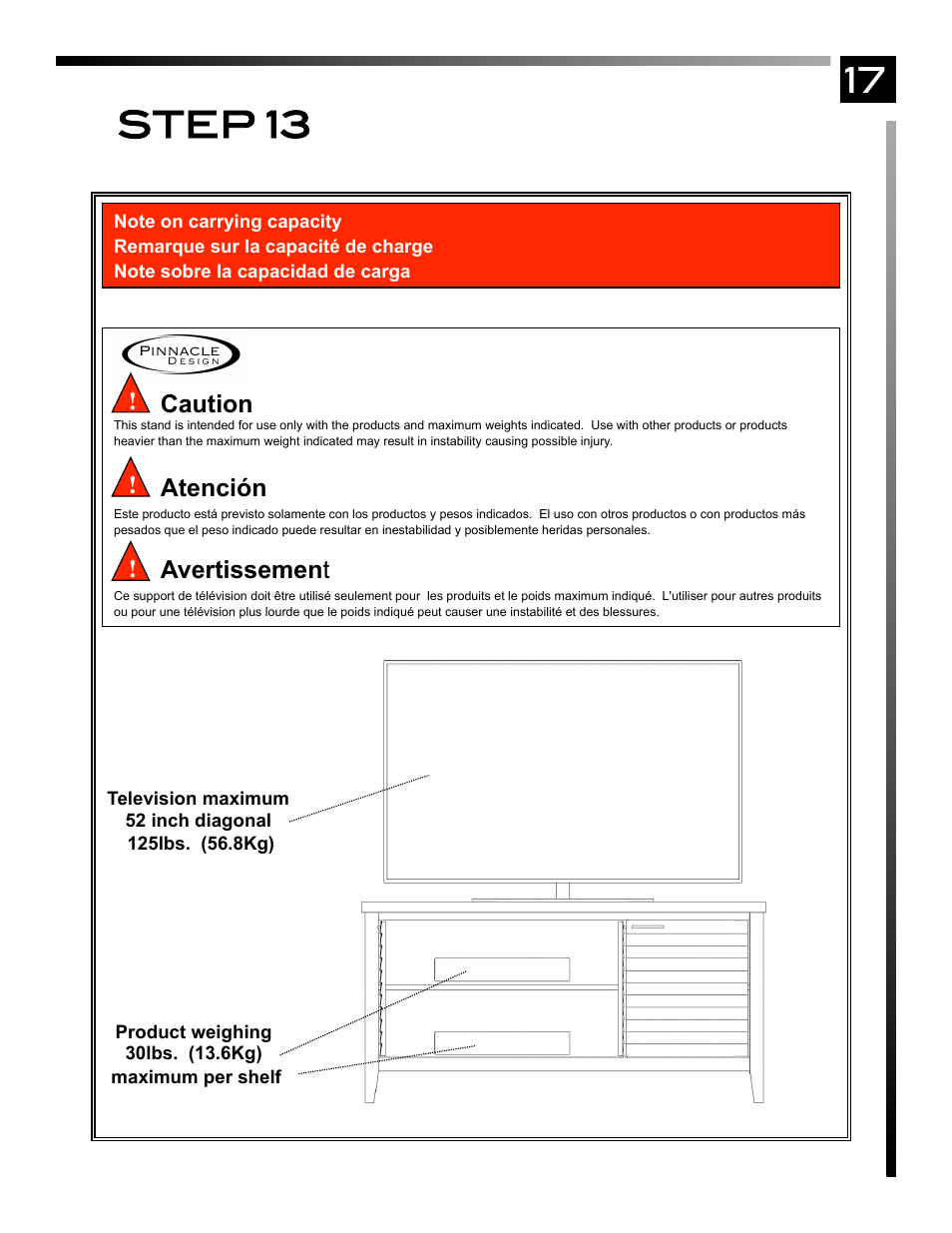 Step 13 | Pinnacle Design TV30103 User Manual | Page 18 / 18